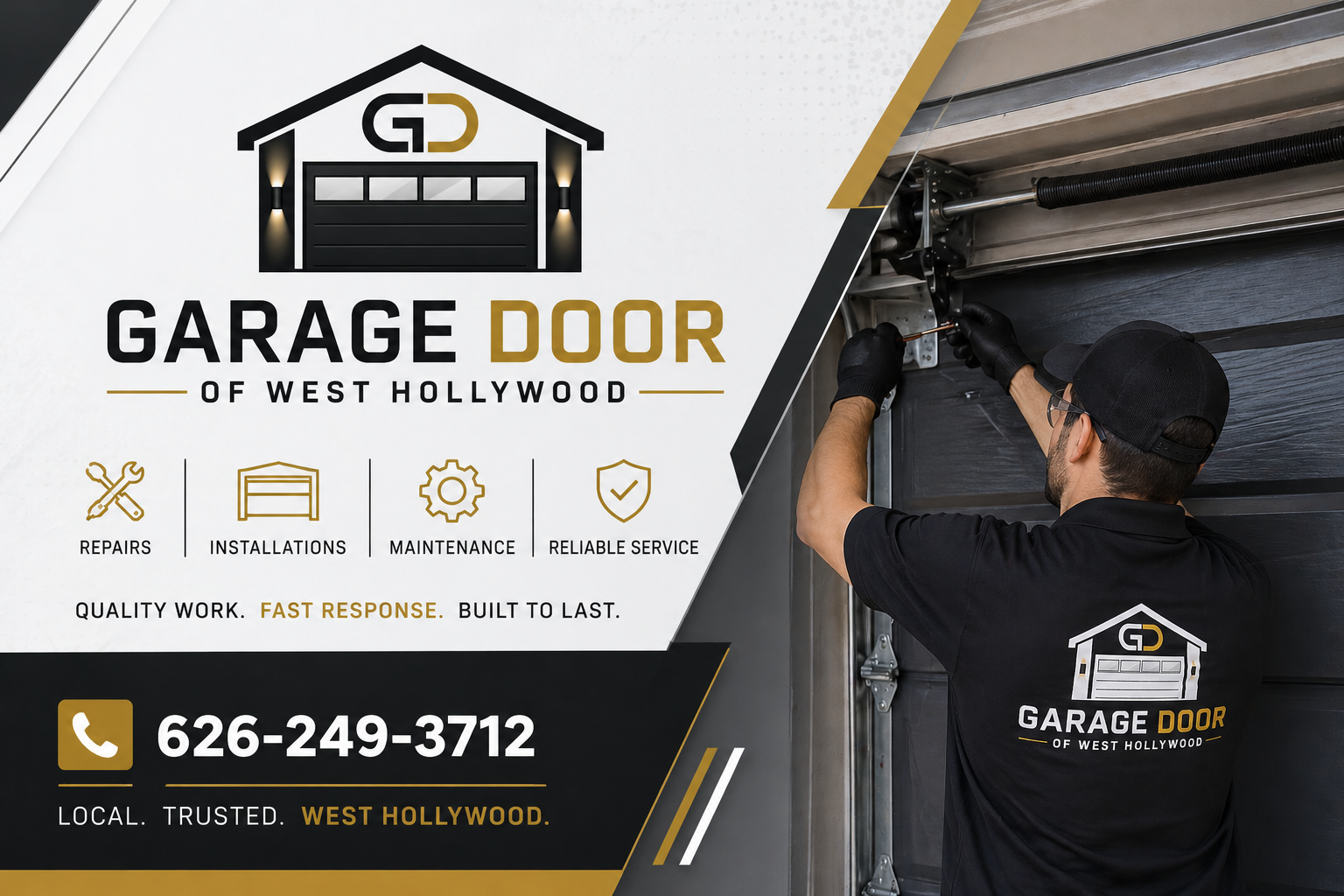 Garage Door West Hollywood CA | Repair, Install & Same Day Service
